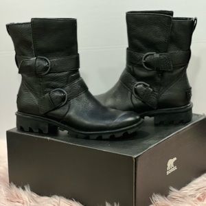 Sorel Phoenix Moto Black 8.5